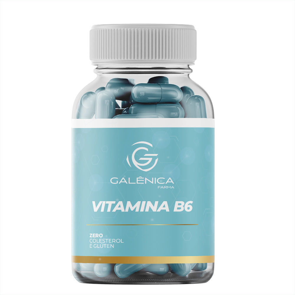 Vitamina B6 - 60 Cápsulas