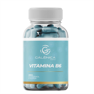 Vitamina B6 - 60 Cápsulas