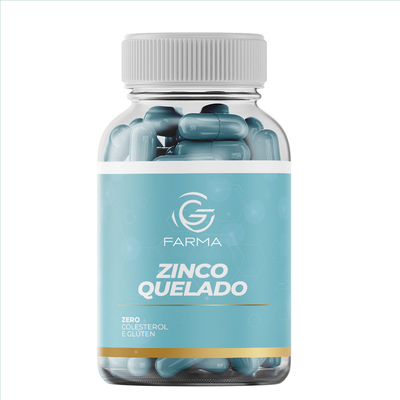 Zinco Quelado 25 Mg 120 Cápsulas