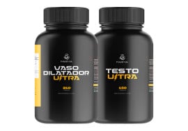 Kit Vaso Dilatador Ultra 210 Cápsulas + Testo Ultra 150 Cápsulas